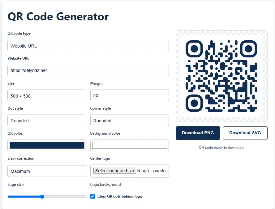 QR Code Generator