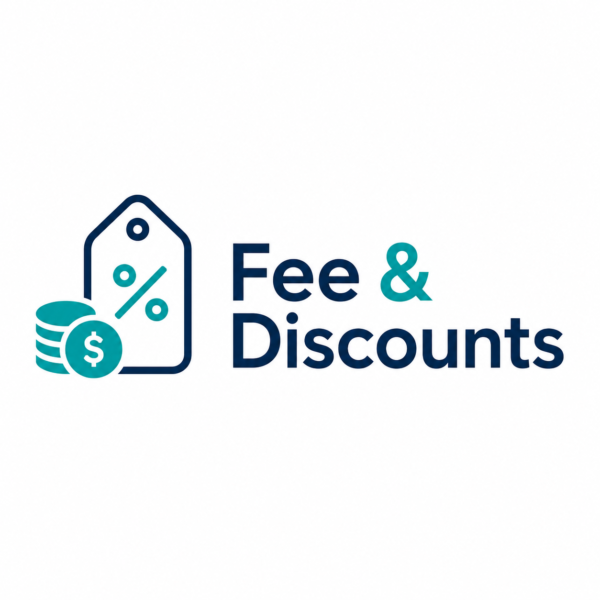Fee & Discounts - Starter