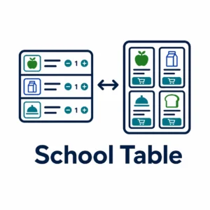 School Table By Delyriaz